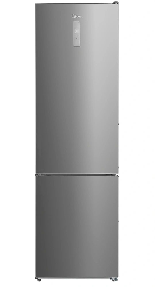 Midea MDRB489FGE02OE inox, alulfagyasztós, Hűtő: 247L, Fagyasztó:83L, No frost hűtőszekrény