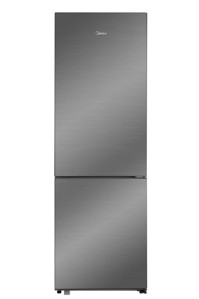 Midea MDRB548MME46 Space master inox, alulfagyasztós, Hűtő: 271L, Fagyasztó:130L, No frost hűtőszekrény