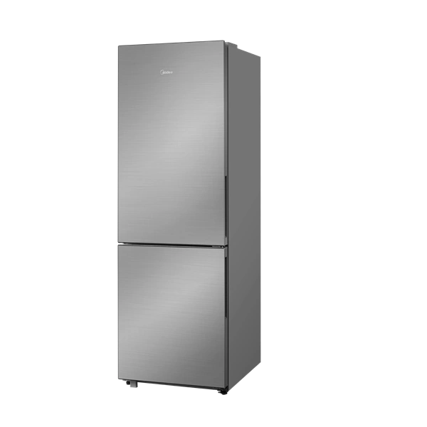 Midea MDRB548MME46 Space master inox, alulfagyasztós, Hűtő: 271L, Fagyasztó:130L, No frost hűtőszekrény