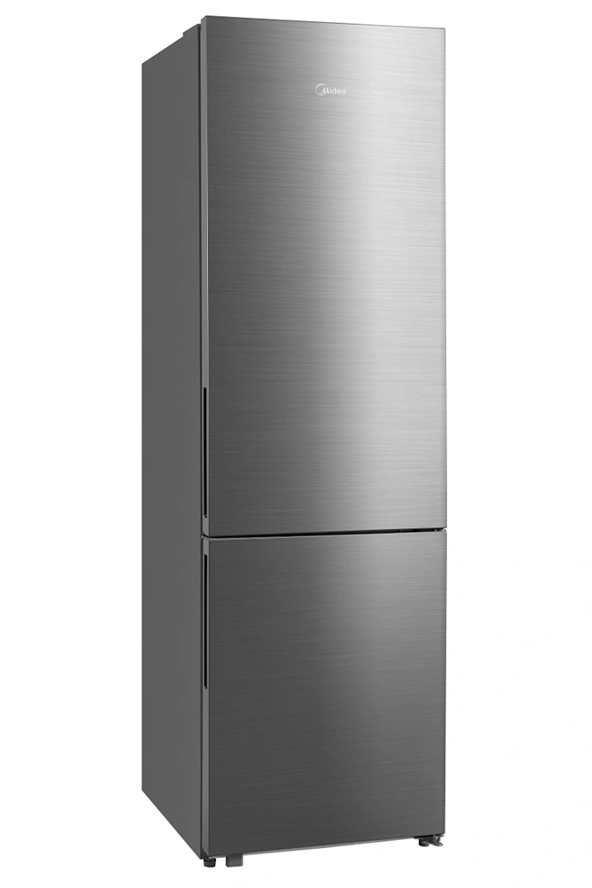 Midea MDRB600MME46 inox, alulfagyasztós, Hűtő: 313L, Fagyasztó:130L, Total No frost hűtőszekrény