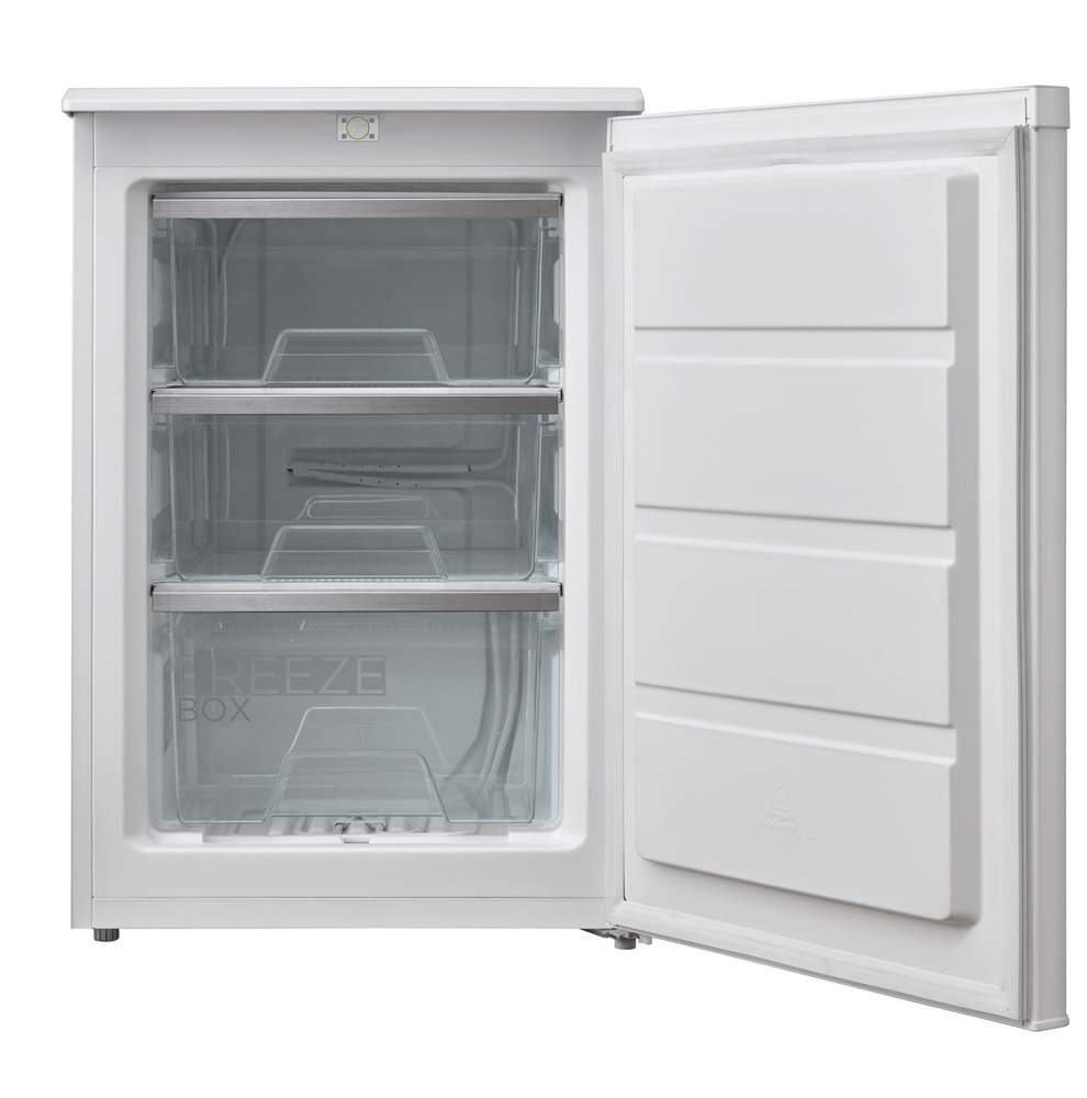 Midea MDRD129FZE01 fehér, egyajtós, Fagyasztó:86L, fagyasztószekrény (Újszerű)