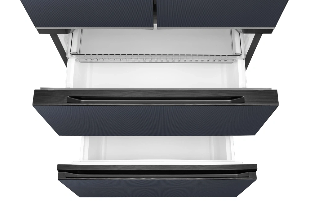 Midea MDRF600BIE70 inox, négyajtós, Hűtő:276L, Fagyasztó:159L, No frost hűtőszekrény