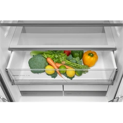 Midea MDRM587BIE70 inox, négyajtós, Hűtő:276L, Fagyasztó:150L, No frost hűtőszekrény