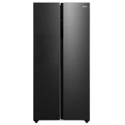 Midea MDRS619FIE45 inox, Side-by-side, Hűtő:271L, Fagyasztó:189L, No frost hűtőszekrény