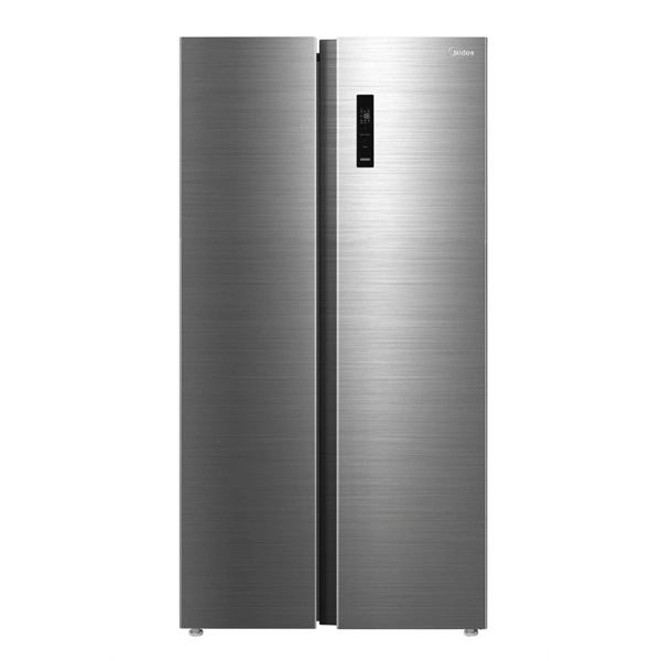 Midea MDRS710FGD46 inox, Side-by-side, Hűtő:349L, Fagyasztó:206L, No frost hűtőszekrény