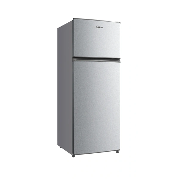 Midea MDRT294FGE50 ezüst, felülfagyasztós, Hűtő:163L, Fagyasztó:41L, No frost hűtőszekrény