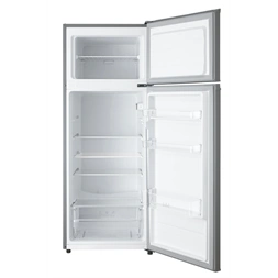 Midea MDRT294FGE50 ezüst, felülfagyasztós, Hűtő:163L, Fagyasztó:41L, No frost hűtőszekrény