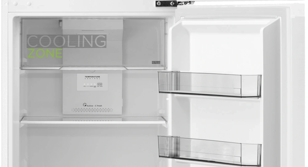 Midea MDRT385MTE01 fehér, felülfagyasztós, Hűtő:206L, Fagyasztó:60L, No frost hűtőszekrény