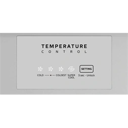 Midea MDRT385MTE01 fehér, felülfagyasztós, Hűtő:206L, Fagyasztó:60L, No frost hűtőszekrény