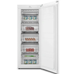 Midea MDRU229FZE01 fehér, egyajtós, Fagyasztó:160L, fagyasztószekrény