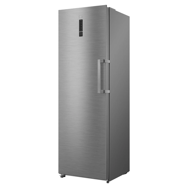 Midea MDRU385MTE46 inox, egyajtós, Fagyasztó:272L, No frost fagyasztószekrény
