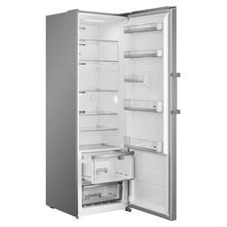 Midea MDRU502MTE46 inox, egyajtós, Hűtő:362L, No frost hűtőszekrény