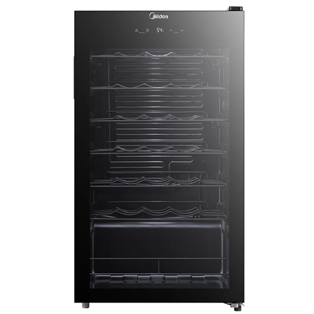 Midea MDRW150FGG22 fekete, Hűtő:93L, borhűtő