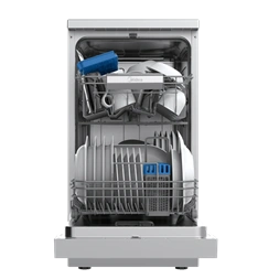 Midea MDWEF1034CSS-WG-EU inox, programok száma: 8, szabadonálló, 10 terítékes mosogatógép