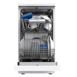 Midea MDWEF1034CW-WG-EU fehér, programok száma: 8, szabadonálló, 10 terítékes mosogatógép