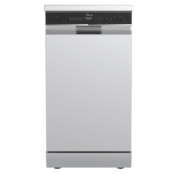Midea MDWEF1034DSS-WC inox , programok száma: 9, szabadonálló, 10 terítékes mosogatógép