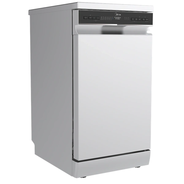 Midea MDWEF1034DSS-WC inox , programok száma: 9, szabadonálló, 10 terítékes mosogatógép