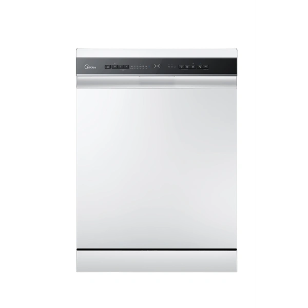 Midea MDWEF1433DW-WA szürke programok száma: 9, szabadonálló, 14 terítékes mosogatógép