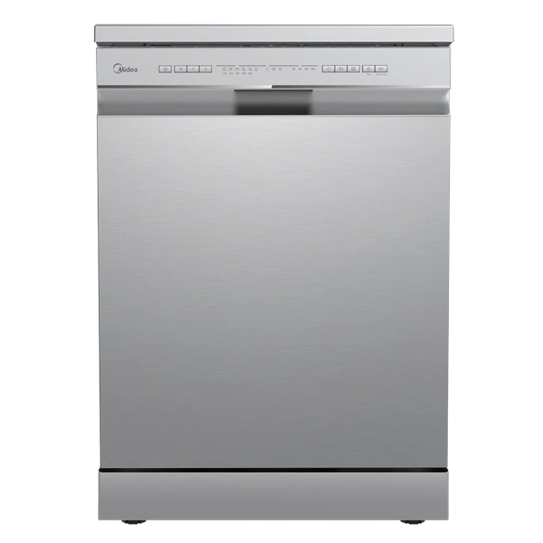 Midea MDWPF1333CSS-WD-EU inox programok száma: 8, szabadonálló, 13 terítékes mosogatógép