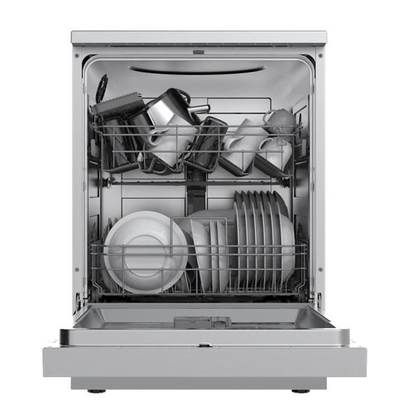 Midea MDWPF1333CSS-WD-EU inox programok száma: 8, szabadonálló, 13 terítékes mosogatógép
