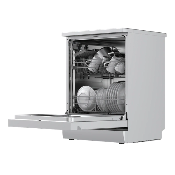 Midea MDWPF1333CSS-WD-EU inox programok száma: 8, szabadonálló, 13 terítékes mosogatógép