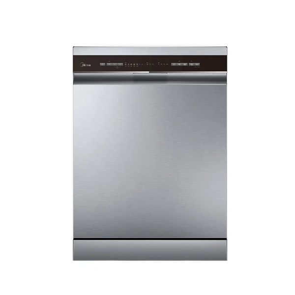 Midea MDWPF1433CSS-W-EU inox programok száma: 10, szabadonálló, 14 terítékes mosogatógép