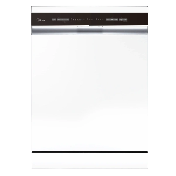Midea MDWPF1433CW-W-EU fehér programok száma: 10, szabadonálló, 14 terítékes mosogatógép