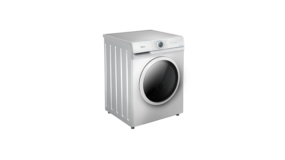 Midea MF100D80B/W-HU fehér, elöltöltős, max.1400ford., 8 kg/5 kg, mosó-szárítógép (Újszerű)