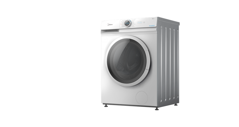 Midea MF100D80B/W-HU fehér, elöltöltős, max.1400ford., 8 kg/5 kg, mosó-szárítógép (Újszerű)