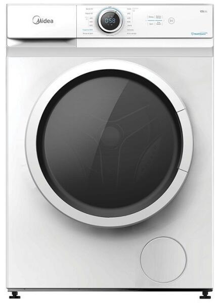 Midea MF100W70/W-HU fehér, elöltöltős, keskeny, max.1200ford., 7 kg, mosógép (Újszerű)