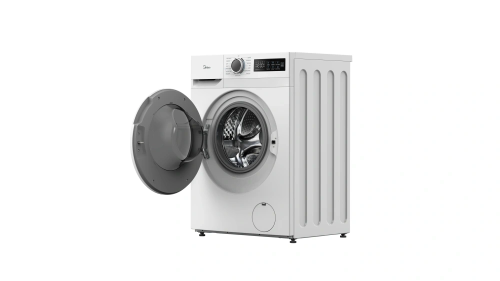 Midea MF110W60/W-HR fehér,elöltöltős, max.1000ford., 6kg, mosógép (Újszerű)