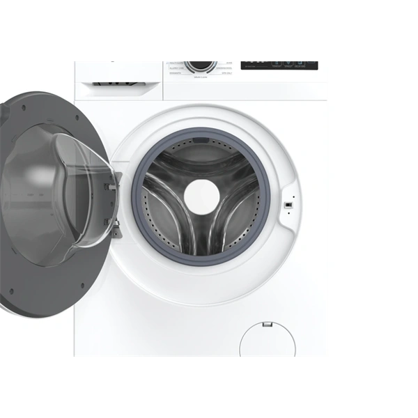 Midea MF110W60/W-HR fehér,elöltöltős, max.1000ford., 6kg, mosógép (Újszerű)