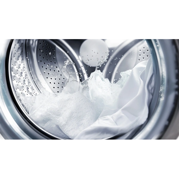Midea MF110W60/W-HR fehér,elöltöltős, max.1000ford., 6kg, mosógép (Újszerű)