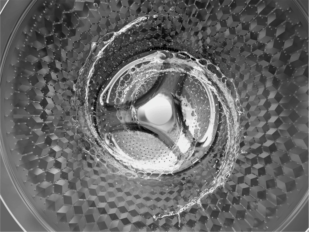 Midea MF110W60/W-HR fehér,elöltöltős, max.1000ford., 6kg, mosógép