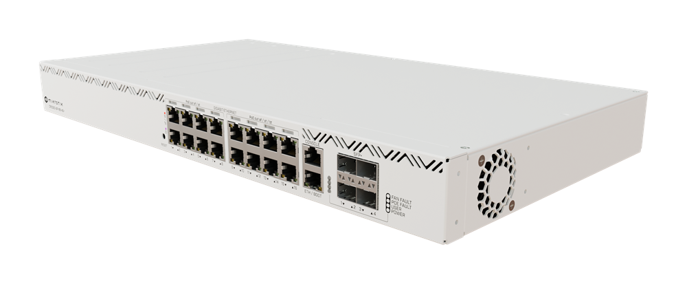 MikroTik CRS320-8P-8B-4S+RM 17port GbE LAN PoE 4xSFP+ port Rackmount Cloud Router Switch