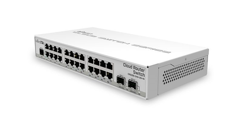 MikroTik CRS326-24G-2S+IN 24port GbE LAN 2x SFP+ uplink Cloud Router Switch
