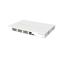 MikroTik CRS328-24P-4S+RM 24port GbE LAN PoE 4xSFP+ port Rackmount Cloud Router Switch