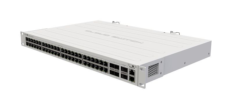 MikroTik CRS354-48G-4S+2Q+RM 48port GbE LAN 4x10G SFP+ port 2x40G QSFP+ port Cloud Router Switch