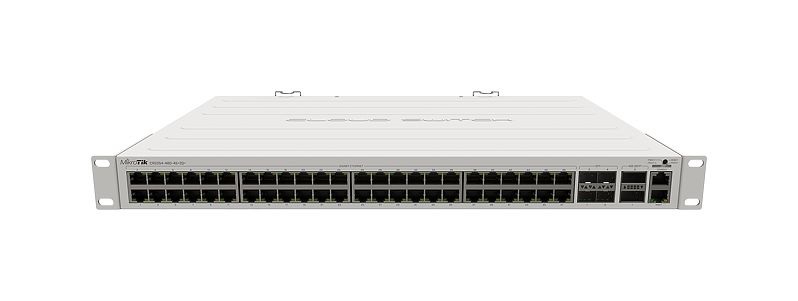 MikroTik CRS354-48G-4S+2Q+RM 48port GbE LAN 4x10G SFP+ port 2x40G QSFP+ port Cloud Router Switch