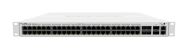 MikroTik CRS354-48P-4S+2Q+RM 48port GbE PoE LAN 4x10G SFP+ port 2x40G QSFP+ port Cloud Router PoE Switch