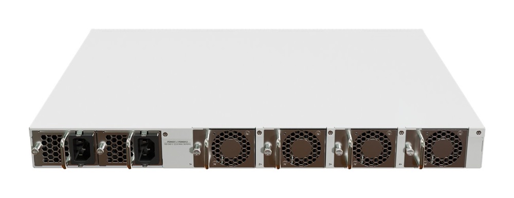 MikroTik CRS520-4XS-16XQ-RM 16x100GbE QSFP28 4x25GbE SFP28 2x10GbE Lan port Rackmount Cloud Router Switch
