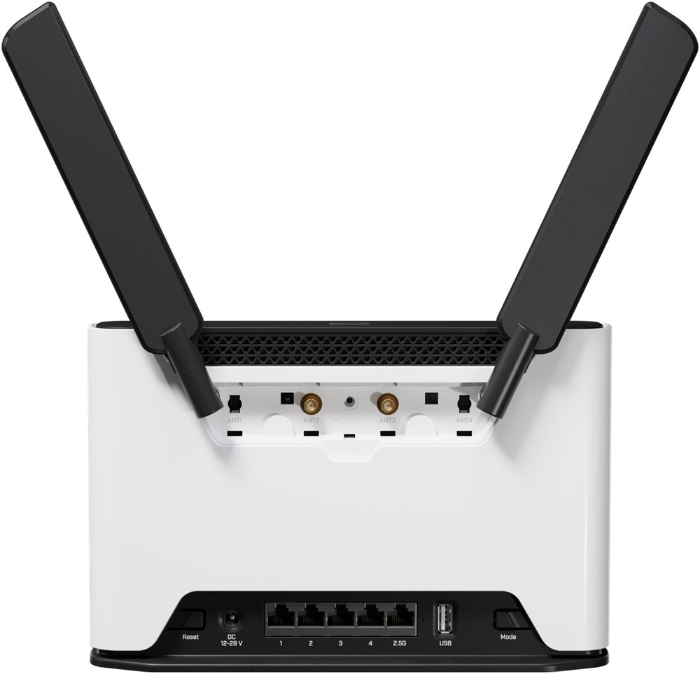 MikroTik Chateau LTE6 ax 4xGbE LAN 1x2.5G Ethernet port 1xSIM slot 802.11ax Dual-Band Vezeték nélküli Wi-Fi 6 LTE router