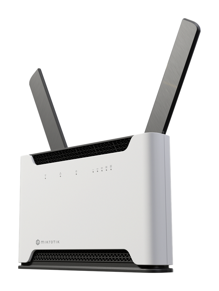 MikroTik Chateau PRO ax 802.11ax 5xGbE LAN port (PoE out port#5) 802.11ax Dual-Band Vezeték nélküli Wi-Fi 6 router