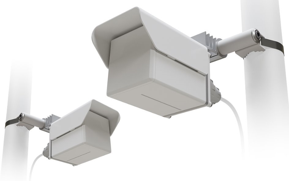 MikroTik CubeG-5ac60aypair Wireless Wire Cube Pro 60GHz pont-pont wireless antenna pár 5GHz backup rádióval