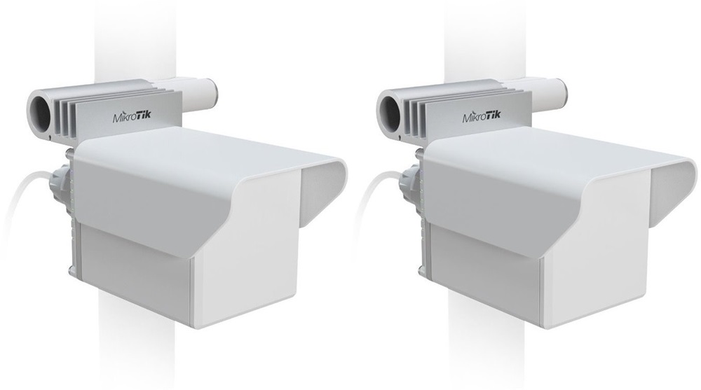 MikroTik CubeG-5ac60aypair Wireless Wire Cube Pro 60GHz pont-pont wireless antenna pár 5GHz backup rádióval