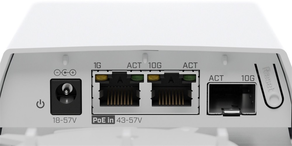 MikroTik FTC11XG 1x10GbE LAN 1x10G SFP+ port kültéri média konverter