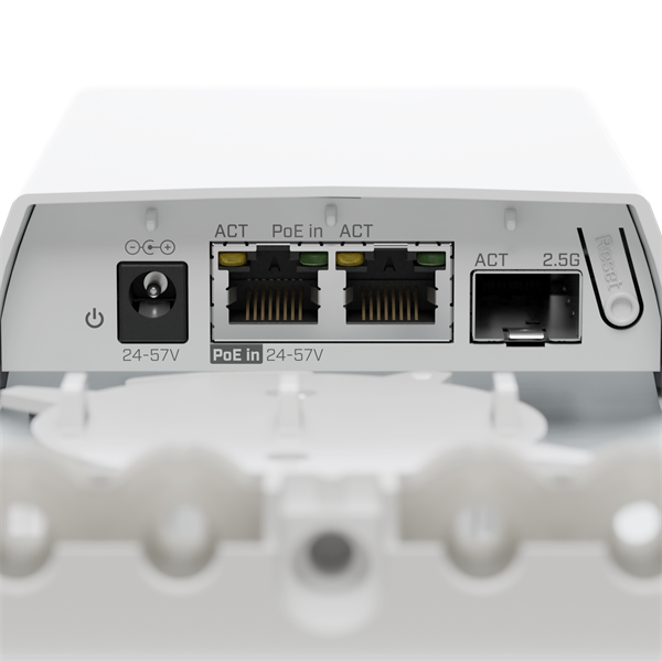 MikroTik FTC21 2xGbE LAN 1x2.5G SFP port IP55 kültéri média konverter