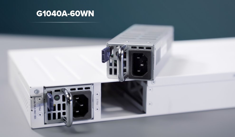MikroTik G1040A-60WF Hot-swap 12V 60W belső tápegység CCR2004-16G-2S+ modellhez