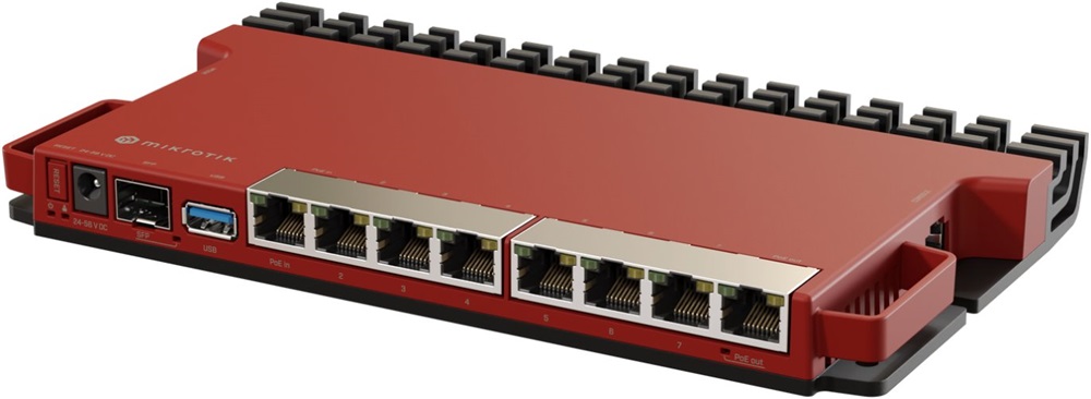 MikroTik L009UiGS-RM 8xGbE LAN 1x 2.5GbE SFP port Smart Router