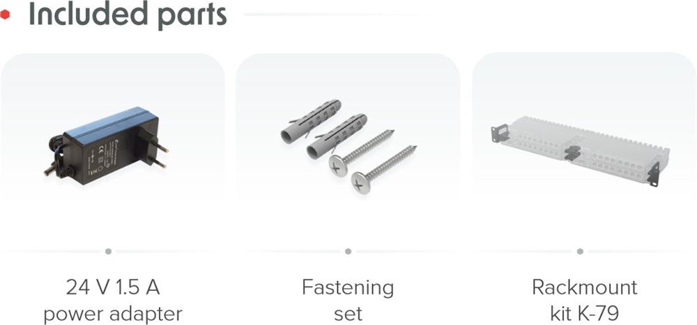 MikroTik L009UiGS-RM 8xGbE LAN 1x 2.5GbE SFP port Smart Router